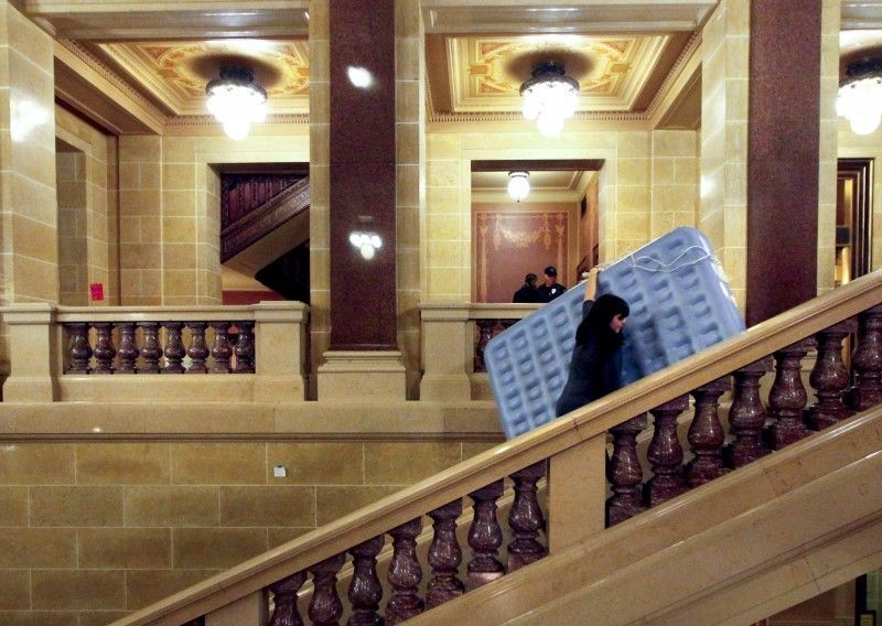 Capitol sleepover